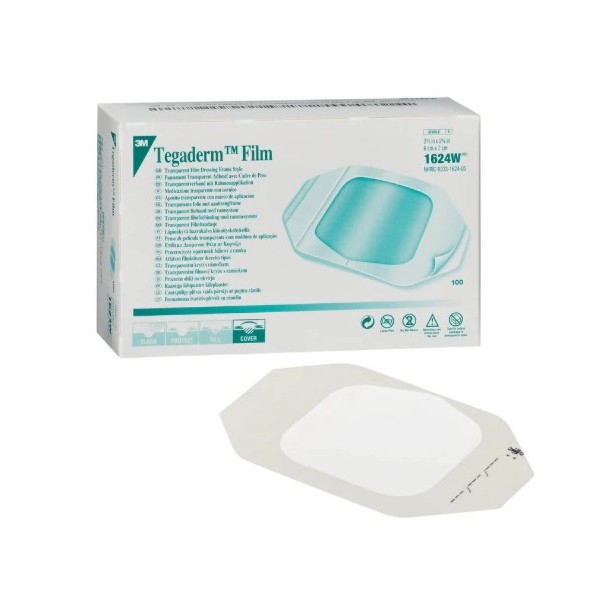 TEGADERM 6CM x 7CM BTE/100