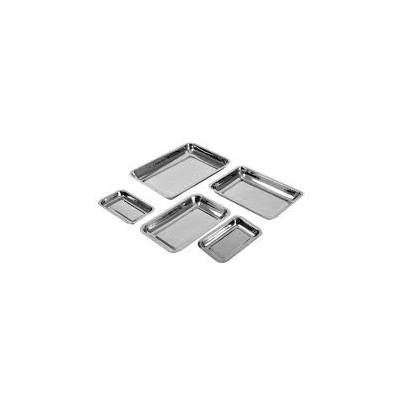 PLATEAUX EN INOX 208x109x15 MM