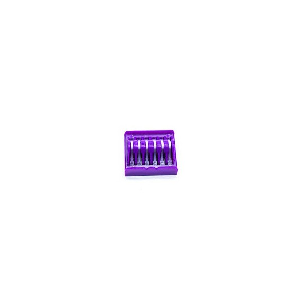 CLIP POLYMER MAUVE DMD