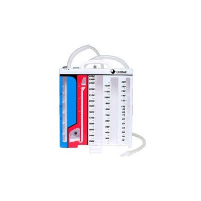 SYSTÈME DE DRAINAGE THORACIQUE (PLEURAL) A DOUBLE RECUEIL