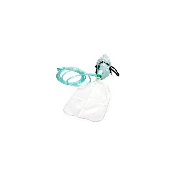 MASQUE OXYGENE ADULTE AVEC TUBULURE T L